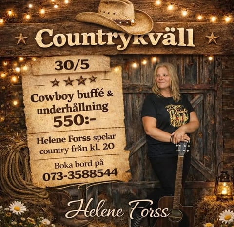 Countrykväll med Helene Forss