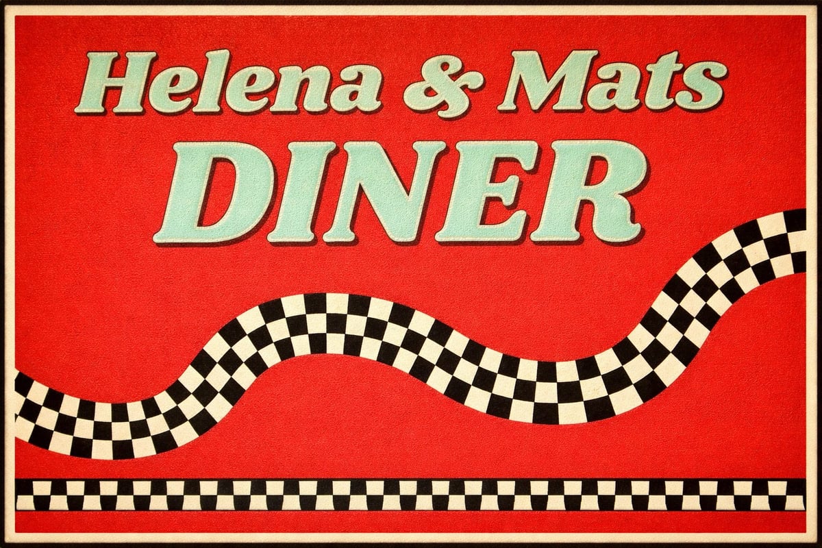 Helena & Mats Diner – Retro diner i Höga Kusten